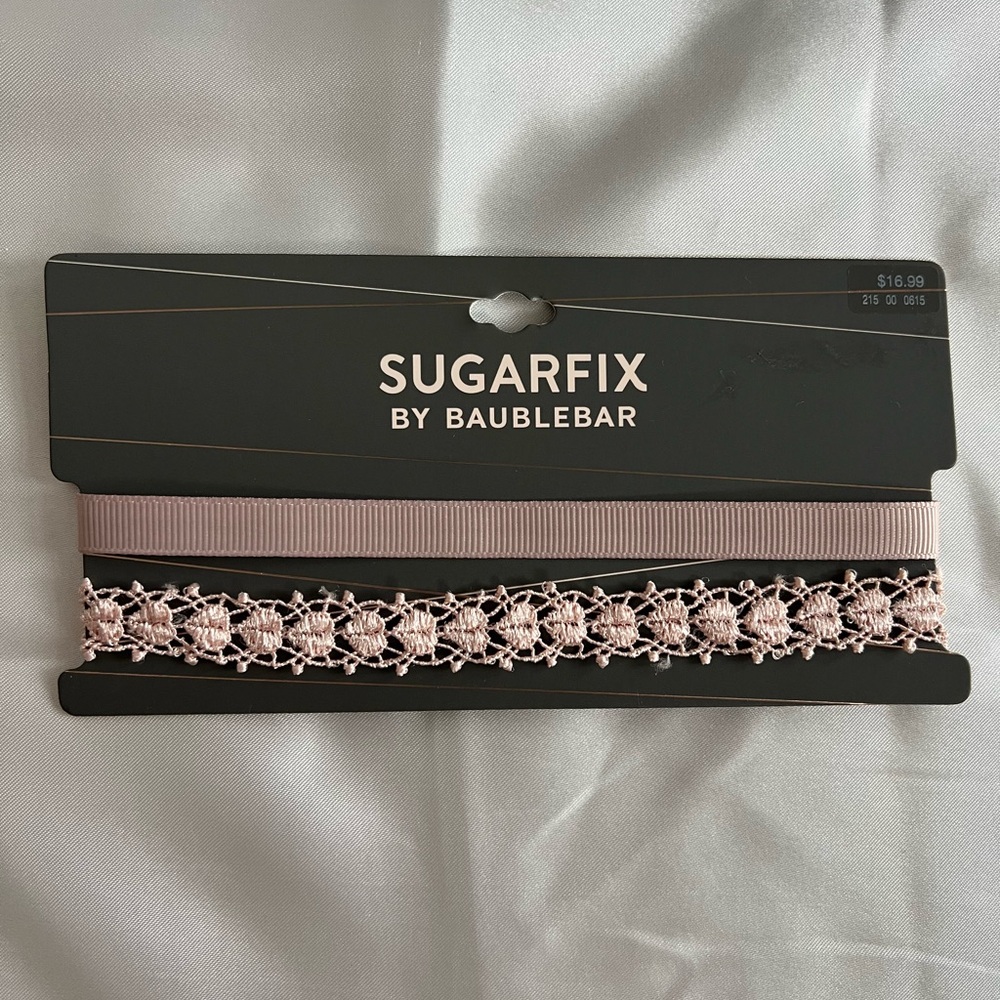 Sugarfix by BaubleBar Pink Choker Set